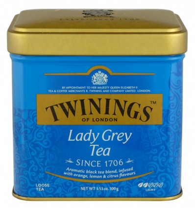 Чай Twinings Lady Grey черный листовой 100г