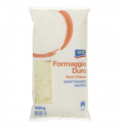 Суміш Aro тертих твердих сирів 1кг