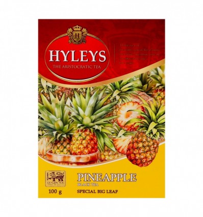 Чай Hyleys Ананас чорний байховий суцільнолистовий 100г