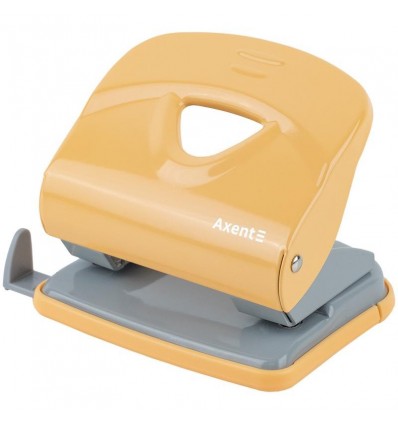 Дырокол Exakt-2 3930-26-A, металлический, 30л, Earth colors желтый