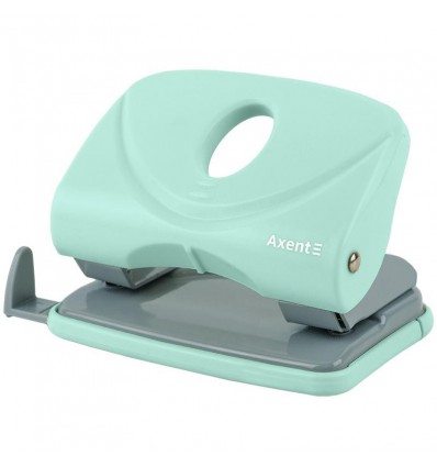Діркопробивач Welle-2 3820-18-A, з пластиковим верхом, 20 арк, Pastelini, м'ятний