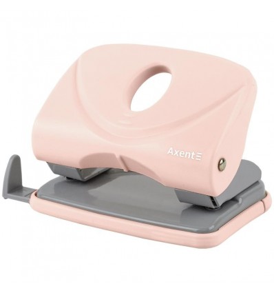 Дырокол Welle-2 3820-10-A, с пластиковым верхом, 20 л, Pastelini, розовый