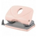 Дырокол Welle-2 3820-10-A, с пластиковым верхом, 20 л, Pastelini, розовый