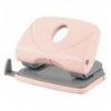 Дырокол Welle-2 3820-10-A, с пластиковым верхом, 20 л, Pastelini, розовый