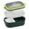Ланчбокс з розділювачем Kite K25-1182-3, 1100 мл, зелений