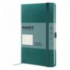 Книга записная Partner 8201-63-A, 125х195, 96л, клеточка, лазурная