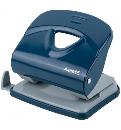 Діркопробивач Exakt-2 3930-29-A, металевий, 30арк, Earth colors синій