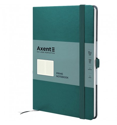 Книга записная Partner Prime 8305-63-A, 145х210, 96л, клеточка, лазурная