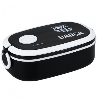 Ланчбокс Kite FC Barcelona BC25-1180, 900 мл, черный