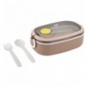 Ланчбокс Kite K25-1180-1, 900 мл, бежевый