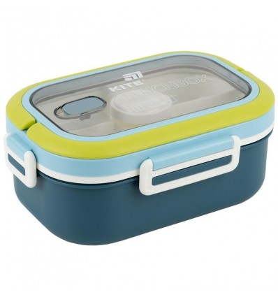Ланчбокс с разделителем Kite K25-1182-2, 1100 мл, синий