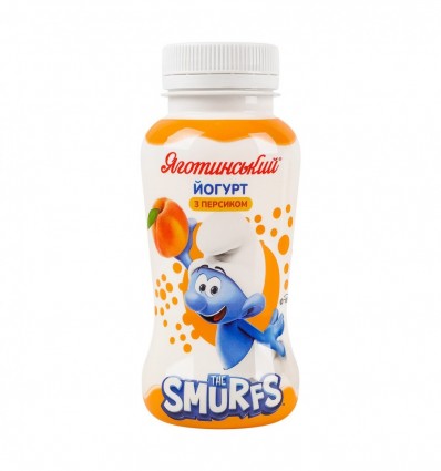 Йогурт Яготинский питьевой с персиком 1.5% 185г