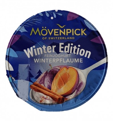 Йогурт&nbsp;Movenpick&nbsp;Winter&nbsp;edition Зимова слива&nbsp;13%&nbsp;150г