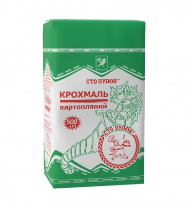 Крохмаль Сто пудів картопляний 500г