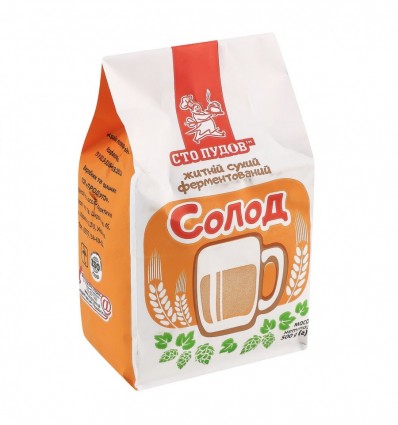 Солод Сто пудів житній 500г