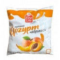 Йогурт Fine Life Абрикос питний з наповнювачем 1.4% 400г