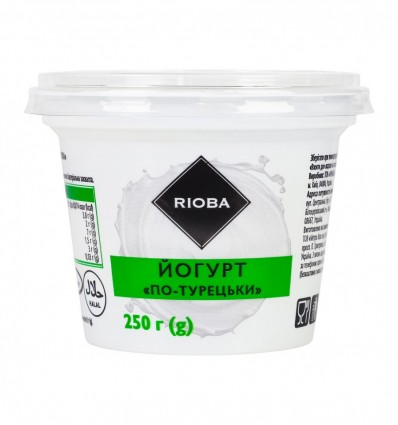 Йогурт Rioba по-турецки 250г