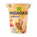 Йогурт Молокія Персик-жасмин з наповнювач фруктовим 2% 240г