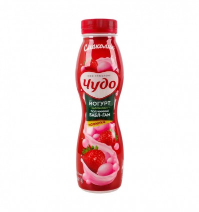 Йогурт Чудо Персик-абрикос с фруктовым наполнитель 2.5% 260г