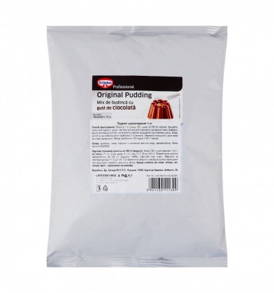 Суміш Dr.Oetker для пудингу зі смаком ванілі 1кг