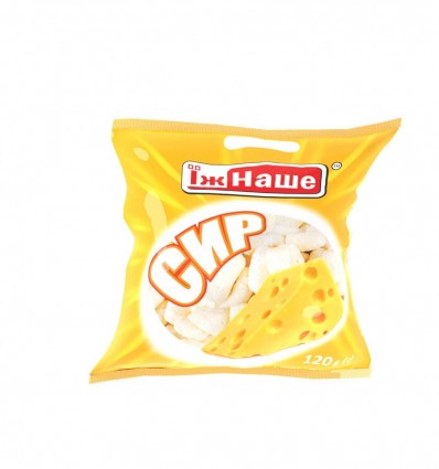 Палички Їж наше Зі смаком сиру кукурудзяні 120г