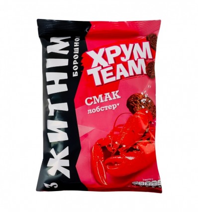 Сухарики ХрумTeam Лобстер с ржаной мукой 55г