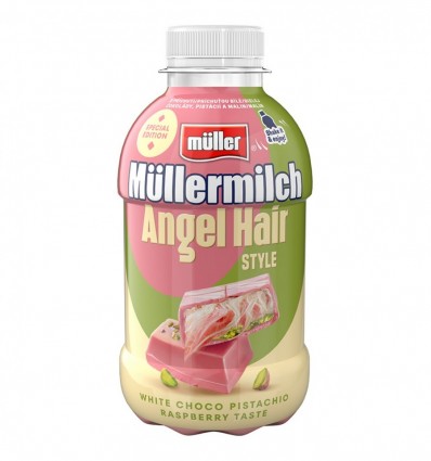 Напиток Müllermilch молочный Ангельские волосы 3,6% 400г