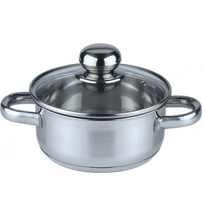 Кастрюля Aro низкая с крышкой d16см 1,5л 1шт