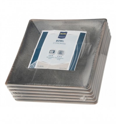 Тарелка Metro Professional Turin глубокая 17х17см