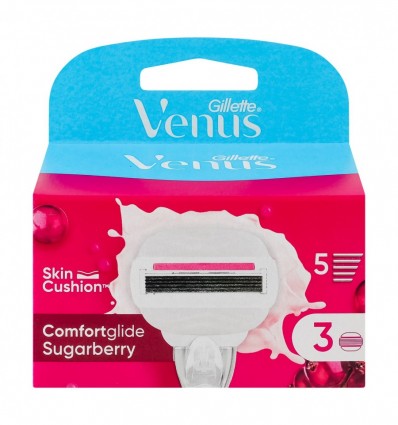 Кассеты Gillette Venus Comfort Glide для бритья сменные 3шт