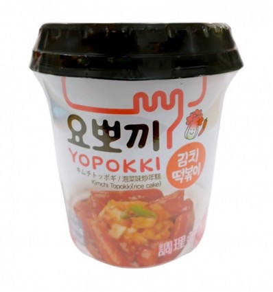 Палочки Yopk рисовые (топокки) со вкусом кимчи 115г