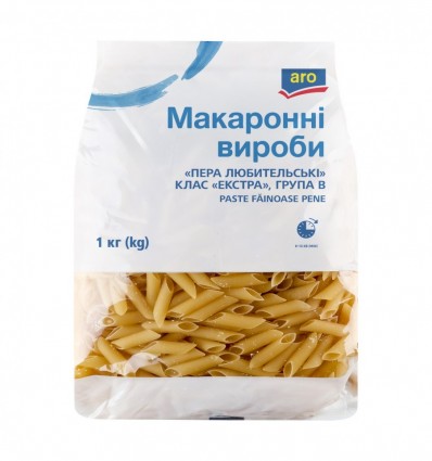 Изделия макаронные Aro Пера любительские класс Экстра гр B 1кг