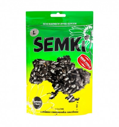 Семена подсолнечника Semki L жареные соленые 165г