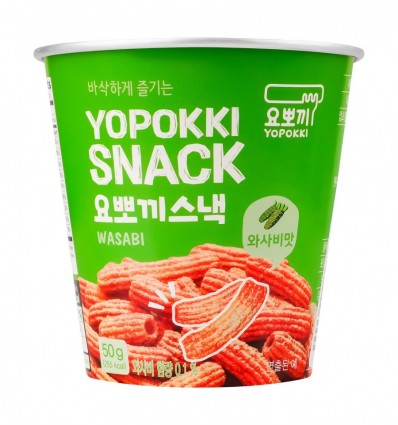 Снеки Yopokki со вкусом васаби 50г