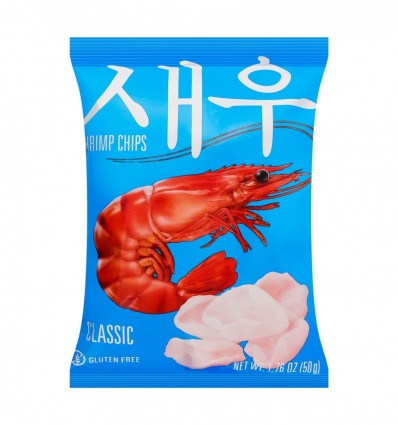 Чипсы креветковые Shrips Классические 50г