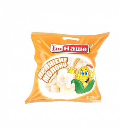 Палички Їж наше Пряжене молоко кукурудзяні 175г