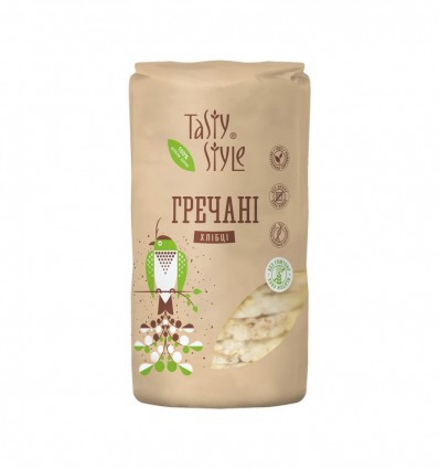 Хлібці Tasty Style гречані хрусткі 110г