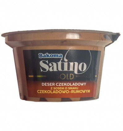 Десерт Bakoma шоколадний з шоколадно -ромовим соусом 6,3% 135г