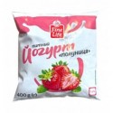 Йогурт Fine Life Полуниця питний з наповнювачем 1.4% 400г