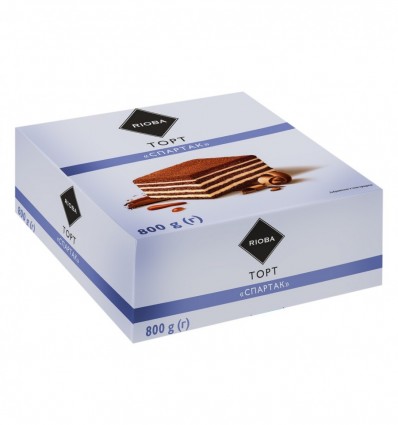 Торт Rioba Спартак 800г