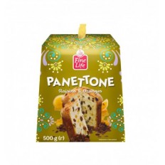 Кекс Fine Life Панетоне с изюмом и апельсиновыми цукатами 500г