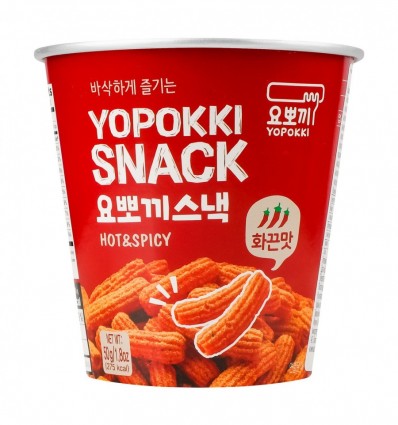 Снеки Yopokki острые с сахарами и подсластителем 50г