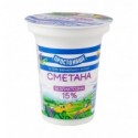 Сметана Простонаше безлактозна 15% 300г