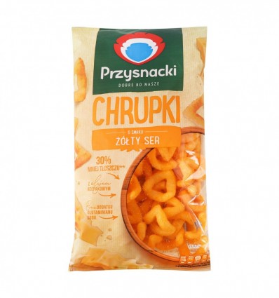 Снеки кукурудзяні Przysnacki зі смаком сиру 130г