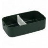 Ланчбокс подвійний з наповненням Kite K25-1184-3, 2000 мл, зелений