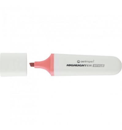 Маркер Highlighter Style 6252/56 – 12, 1-4,6 мм клин. пастел. Розовый