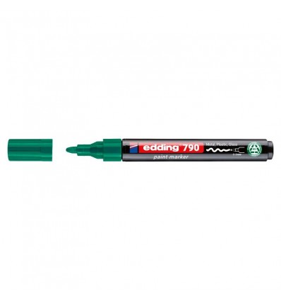 Маркер Paint e-790/04n, 2-3 мм круглый, зеленый