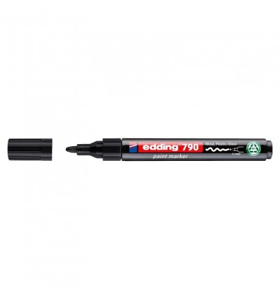 Маркер Paint e-790/01n, 2-3 мм круглый, черный