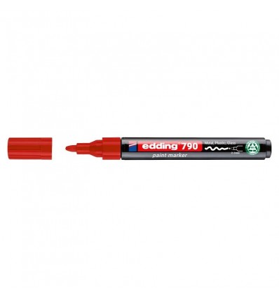 Маркер Paint e-790/02n, 2-3 мм круглый красный