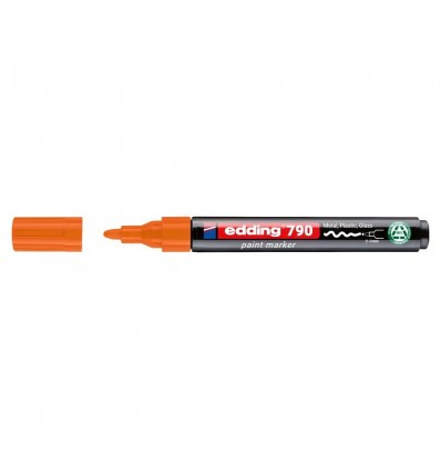Маркер Paint e-790/06n, 2-3 мм круглий, помаранчевий